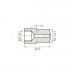 Переходник (редуктор) 129 (M10X1 - M12X1)